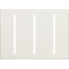 Lutron, Vierti Wallplates, VTW-3-WH