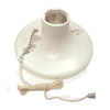 Allied Moulded Products, Plastic Ceiling Medium Base Lampholder, LH-2WP