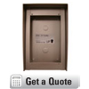 AIPHONE, 2 Module Surface Box with Rain Hood, GF-102HB - Get a Quote