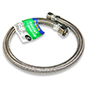 Brass Craft, 20" Stainless Steel Braided Faucet Connector 3/8" x 1/2", B1-20A F