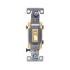 Cooper Wiring Devices, 1303-7LTV-BOX, Lighted Toggle Single-Pole Switch