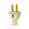 Cooper Wiring Devices, 1-15P Straight Blade Plug, 183W-BOX