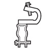 Erico, Beam Clamp, BC200CD2.5B