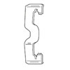 Erico, Conduit Hangers From Flange Wire or Plain Rod, K12