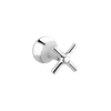 Hansgrohe, Axor Terrano Trim, Volume Control with Cross Handle, 37976001