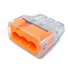 IDEAL, In-sure&trade; Push-In 3 Port Wire Connector, 30-1033
