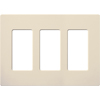 Lutron, Claro Wallplates, CW-3-LA