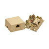 Leviton, Type 625A2 Surface Mount Telephone Wall Jack, 40278-W