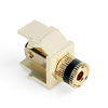 Leviton, QuickPort® Binding Post Snap-In Adapter, 40833-BAE