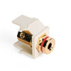 Leviton, QuickPort® Banana Jack Snap-In Adapter, 40837-BAR