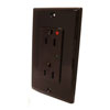 Leviton, Decora Plus Surge Protection Isolated Ground Duplex Receptacle, 5280-IG