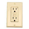 Leviton, 7599-SGT, GFCI Duplex Receptacle, 5-15R 