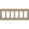 Lutron, 6-Gang Plate, SC-6-MS