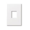 Lutron, Nova T Wallplates, N-P-NFB-WH