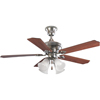 Progress Lighting, 52 In. Bradford Collection Ceiling Fan, P2513-81