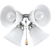 Progress Lighting, AirPro 4-light Ceiling Fan Light, P2610-09
