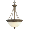 Progress Lighting, Savannah BnshChst 3-lt Chand, P3542-86