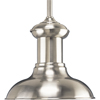 Progress Lighting, Brookside BrsNckl 1-lt MiniPend, P5023-09