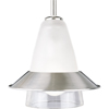 Progress Lighting, BrsNckl 1-lt MiniPend, P5025-09