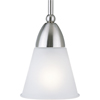 Progress Lighting, BrsNckl 1-lt MiniPend, P5042-09