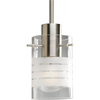 Progress Lighting, BrsNckl 1-lt MiniPend, P5158-09