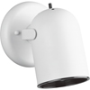 Progress Lighting, Wht 1-lt SpotltFxt, P6155-30
