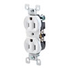 Leviton, 5320-WCP, 5-15R, Duplex Receptacle