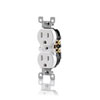 Leviton, T5320, 5-15R, Tamper Resistant Duplex Receptacle