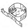 Cooper Crouse-Hinds, Steel Octagon Outlet Boxes, TP314
