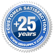 Over 25 years of Customer Satisfaction.