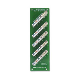 Leviton, 1x6 Bridged Telephone Expansion Board, 47609-F6