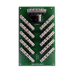 Leviton, 1x10 (6-Line) Bridged Telephone Expansion Board, 47609-S10