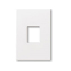 Lutron, Nova T Wallplates, NT-S-NFB-WH