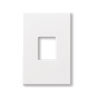 Lutron, Nova T Wallplates, NT-K-NFB-WH