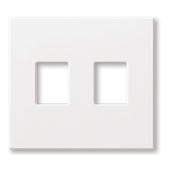 Lutron, Nova T Wallplates, NT-OO-FB-WH