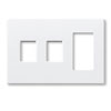 Lutron, Nova T Wallplates, NT-SSR3-FB-WH