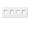 Lutron, Nova T Wallplates, NT-SSSS-NFB-WH