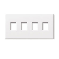 Lutron, Nova T Wallplates, NT-SSSS-FB-BL