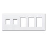 Lutron, Nova T Wallplates, NT-SSRRR-FB-WH