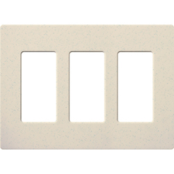 Lutron, Satin Colors Wallplates, SC-3-LS