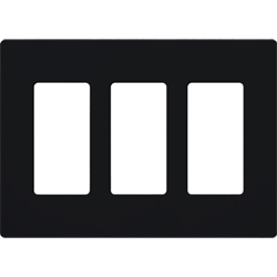 Lutron, Satin Colors Wallplates, SC-3-MN