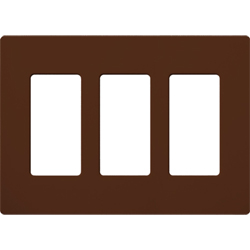Lutron, Satin Colors Wallplates, SC-3-SI