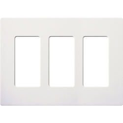 Lutron, Satin Colors Wallplates, SC-3-SW