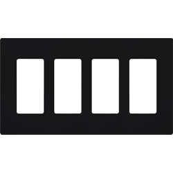 Lutron, Satin Colors Wallplates, SC-4-MN
