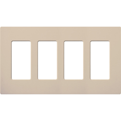 Lutron, Satin Colors Wallplates, SC-4-TP