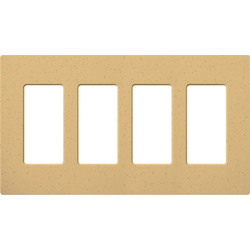 Lutron, Satin Colors Wallplates, SC-4-GS