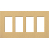 Lutron, Satin Colors Wallplates, SC-4-GS