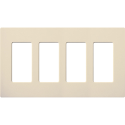 Lutron, Satin Colors Wallplates, SC-4-ES