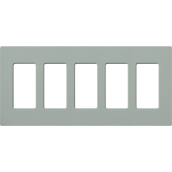 Lutron, Satin Colors Wallplates, SC-5-BG