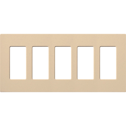 Lutron, Satin Colors Wallplates, SC-5-DS